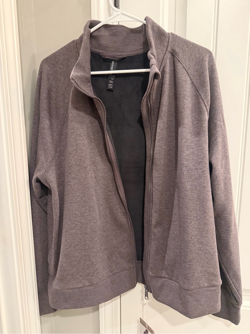 Mondetta fleece full zip xxl jacket